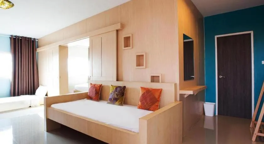 Bed in B2 Buriram Boutique and Budget Hotel