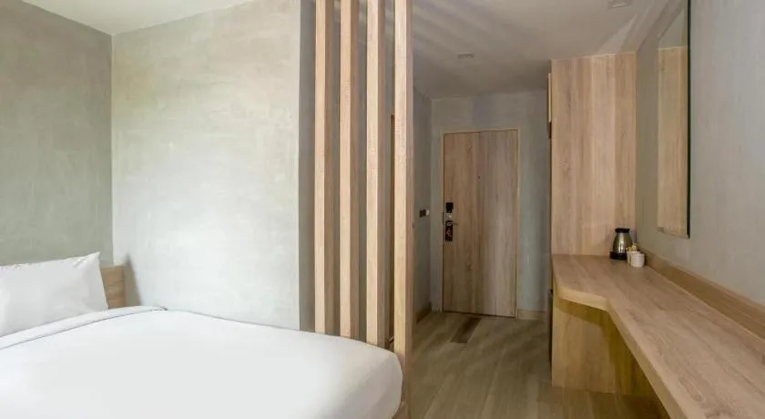 Bed in B2 Buriram Boutique and Budget Hotel