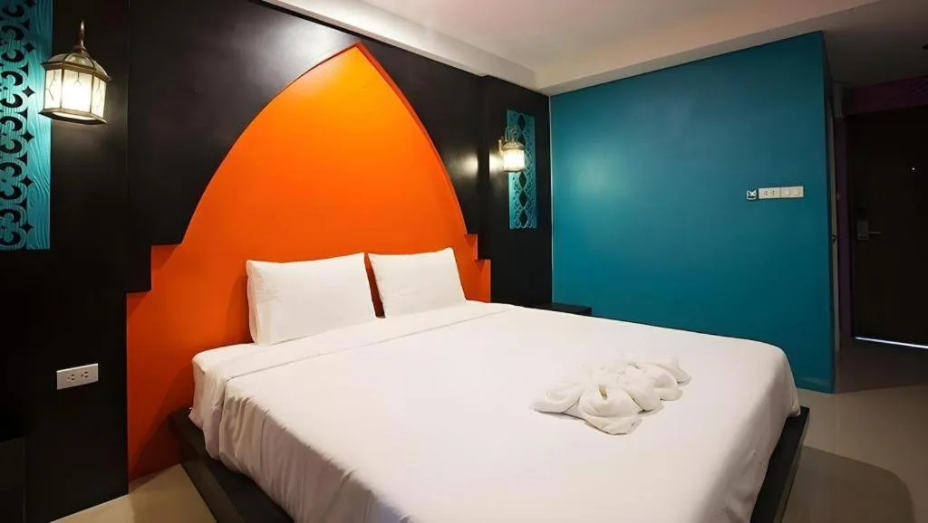 Bed in B2 Buriram Boutique and Budget Hotel