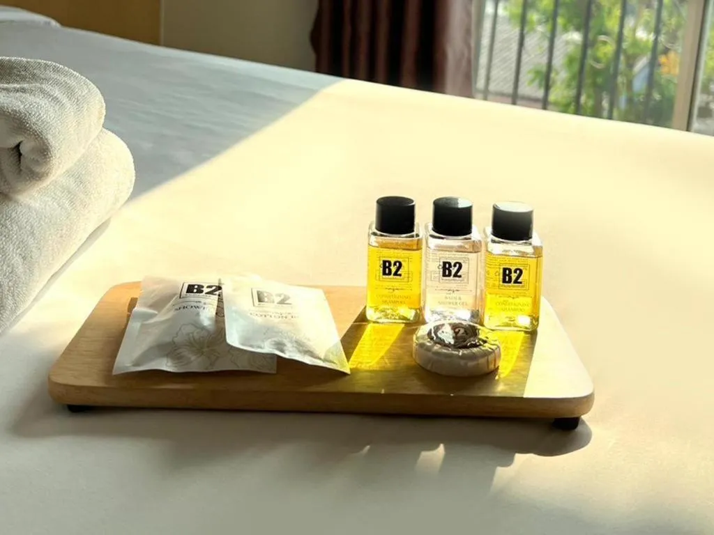 Bed in B2 Buriram Boutique and Budget Hotel