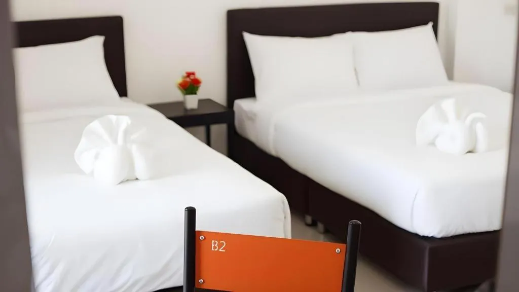 Bed in B2 Korat Boutique and Budget Hotel