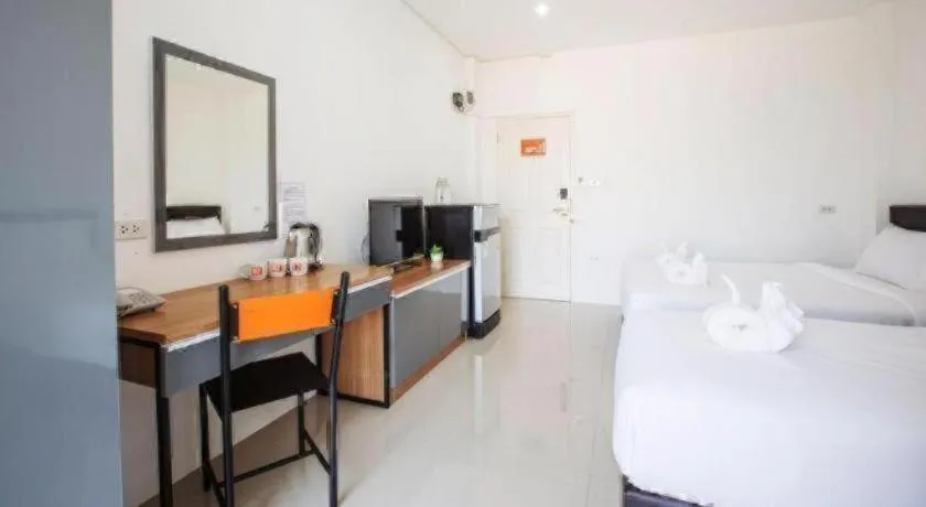 Bed in B2 Korat Boutique and Budget Hotel
