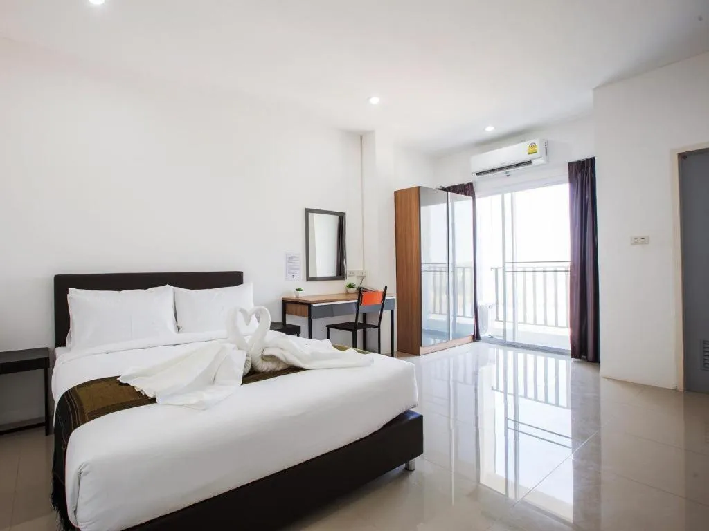 Bed in B2 Korat Boutique and Budget Hotel