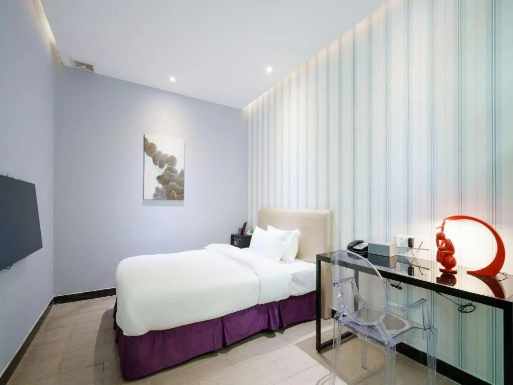 Bed in J Hotel Guangzhou University Town