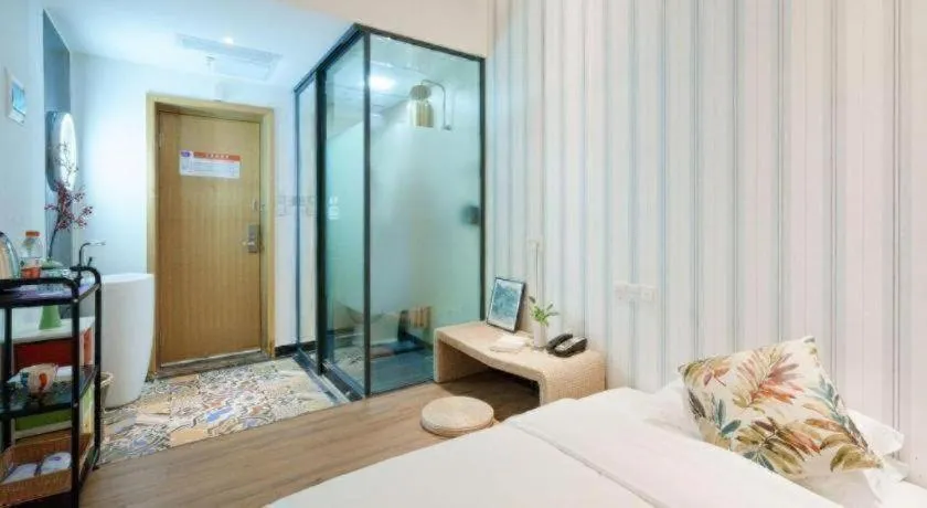 Bed in J Hotel Guangzhou University Town