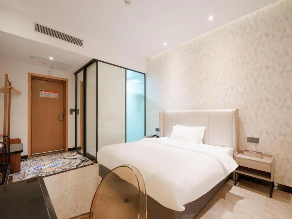 Bed in J Hotel Guangzhou University Town