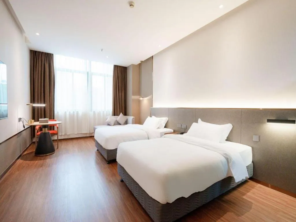 Bed in J Hotel Guangzhou University Town