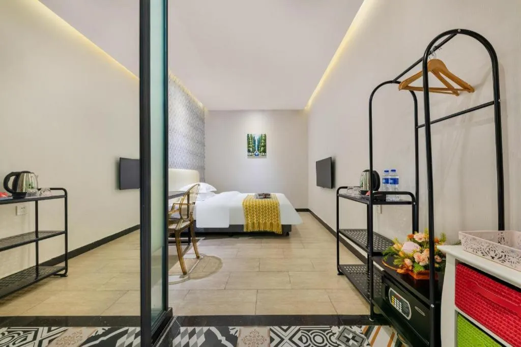 Bed in J Hotel Guangzhou University Town