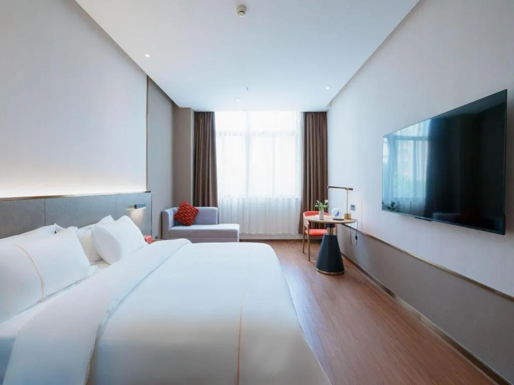 Bed in J Hotel Guangzhou University Town