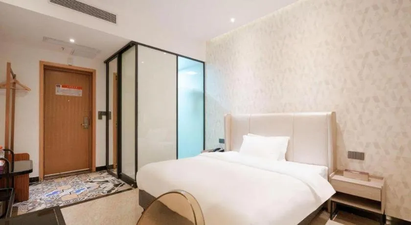Bed in J Hotel Guangzhou University Town