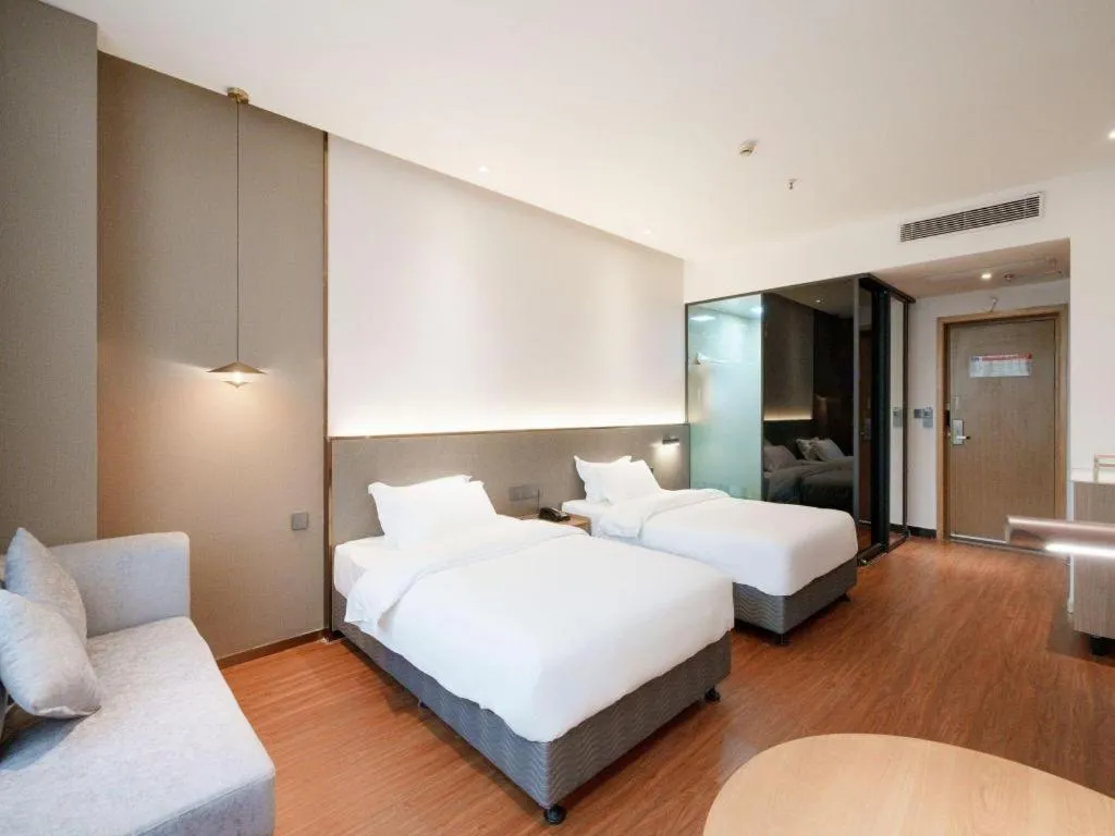 Bed in J Hotel Guangzhou University Town