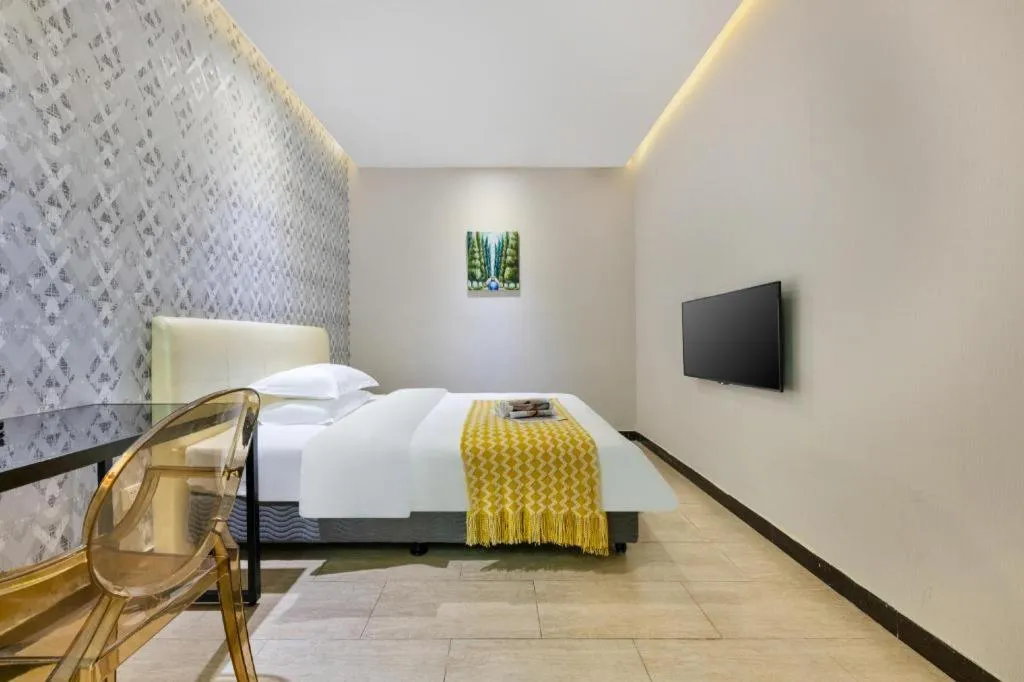 Bed in J Hotel Guangzhou University Town