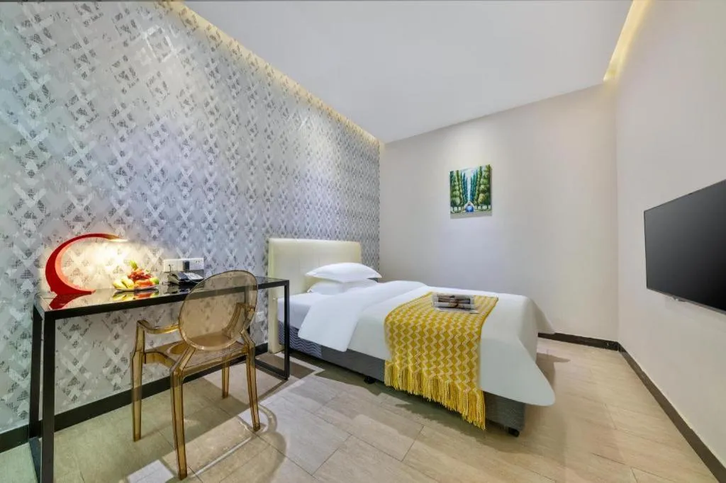 Bed in J Hotel Guangzhou University Town