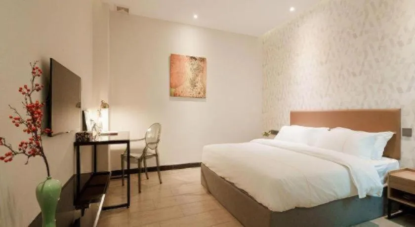 Bed in J Hotel Guangzhou University Town