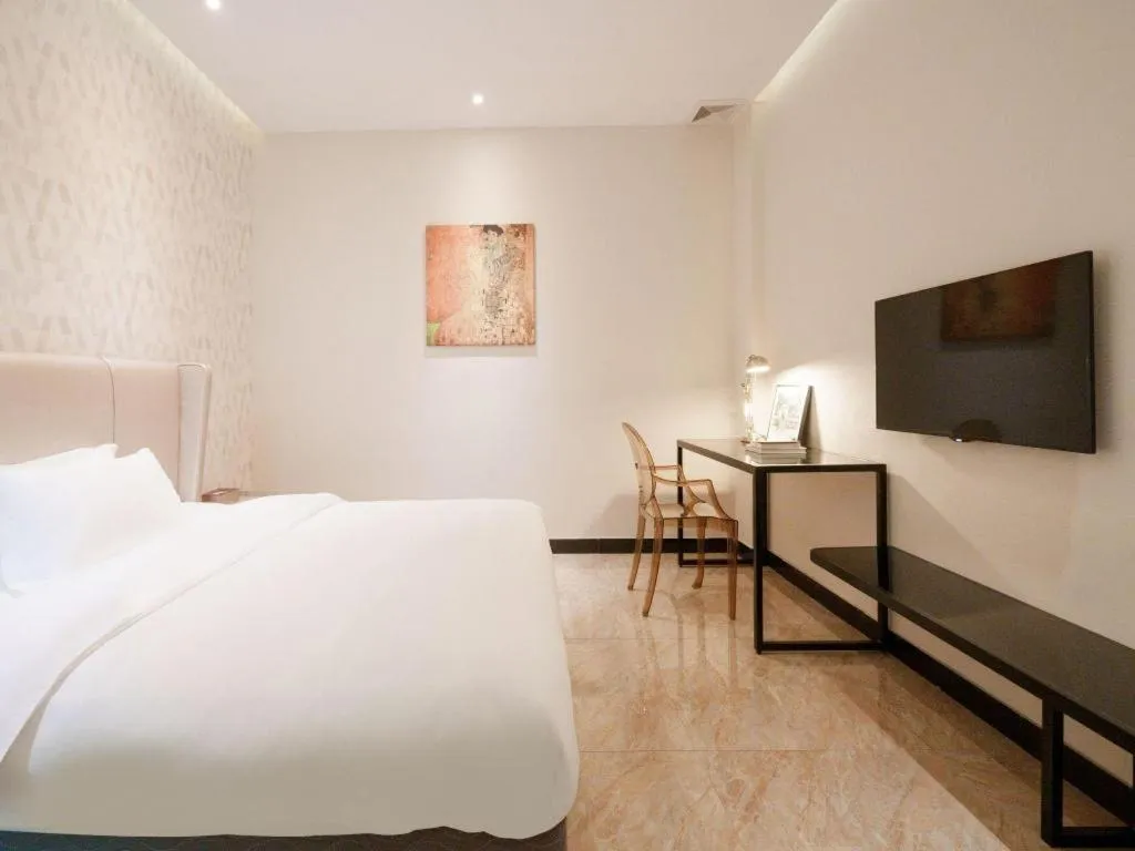 Bed in J Hotel Guangzhou University Town