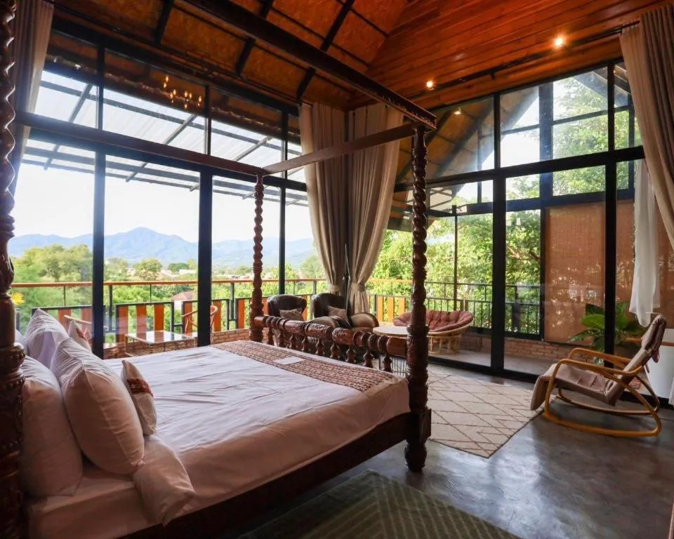 Bed in Cocoa Valley Resort