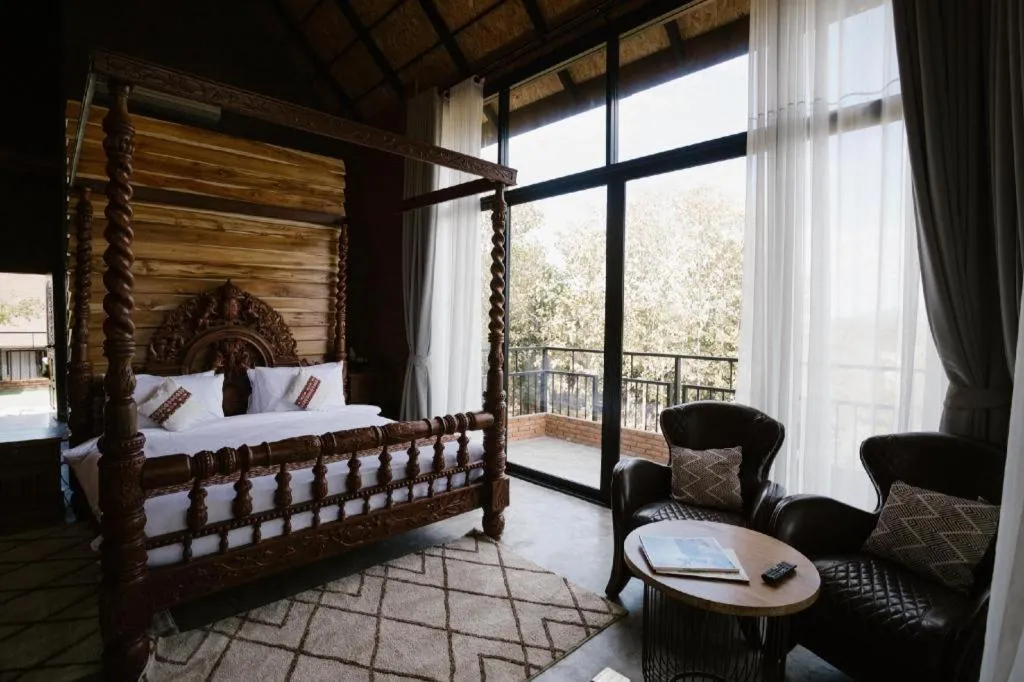 Bed in Cocoa Valley Resort