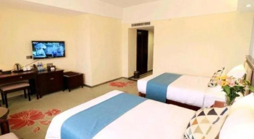 Bed in Gui Feng Hotel