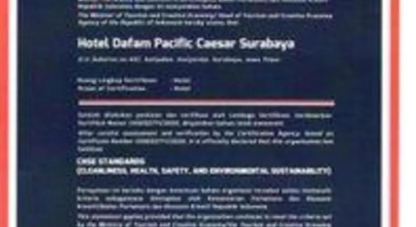 Hotel Dafam Pacific Caesar