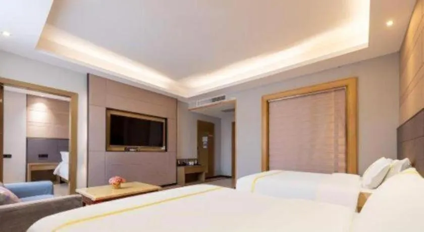 Bed in Mao Hua hotel