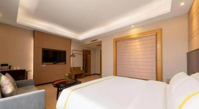 Bed in Mao Hua hotel