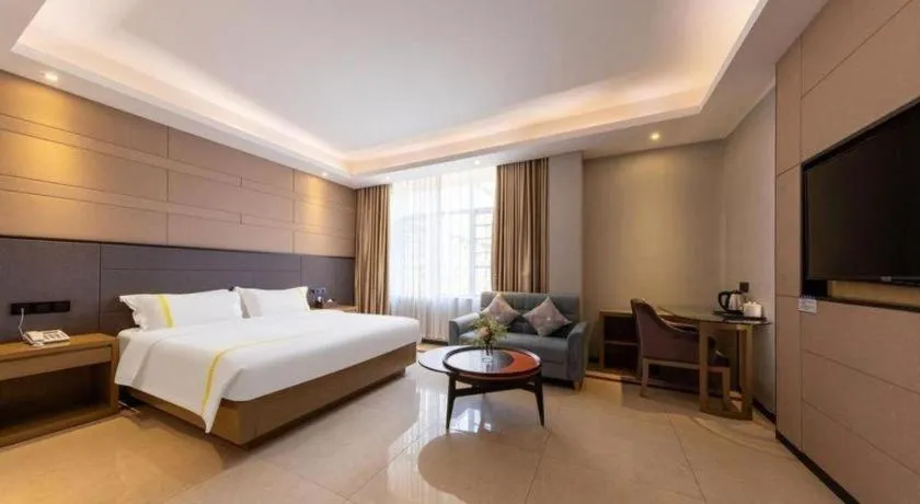 Bed in Mao Hua hotel