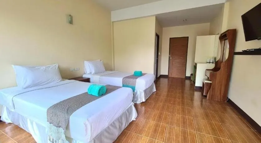 Bed in Phu View Resort Khao Yai