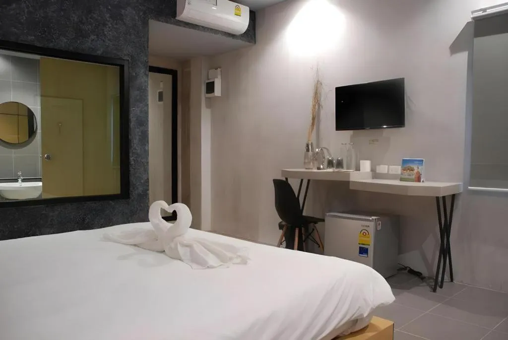 Bed in Hide & Seek Resort Krabi