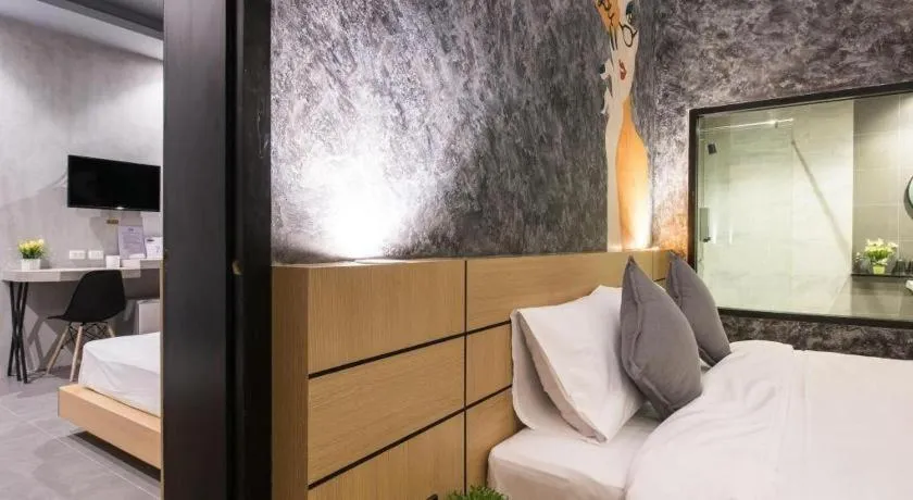 Bed in Hide & Seek Resort Krabi