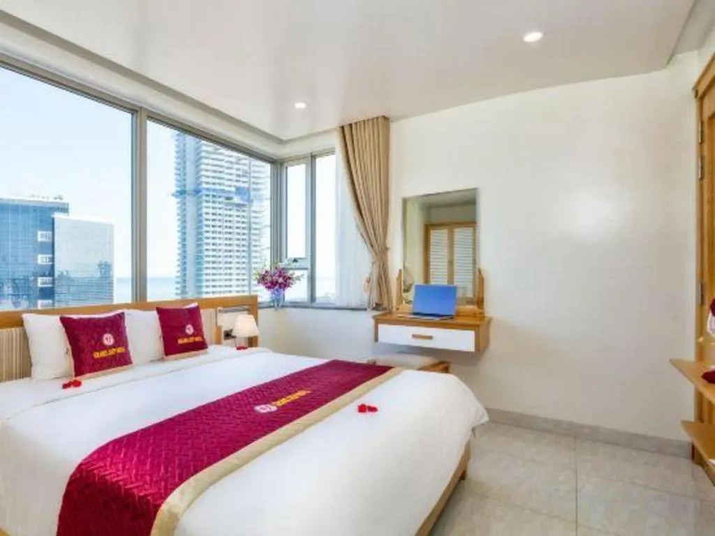 Bed in Grand Jeep Hotel Danang