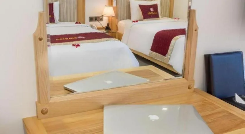 Bed in Grand Jeep Hotel Danang