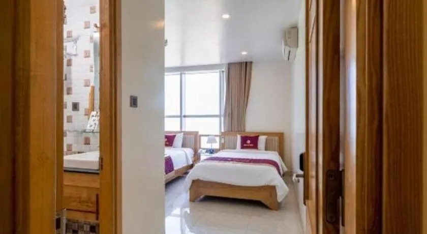 Bed in Grand Jeep Hotel Danang