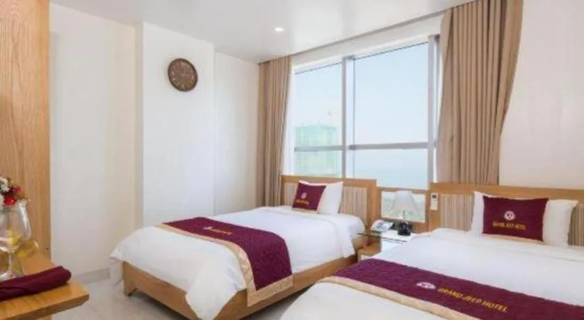 Bed in Grand Jeep Hotel Danang