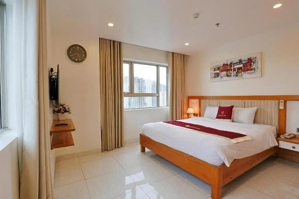 Bed in Grand Jeep Hotel Danang