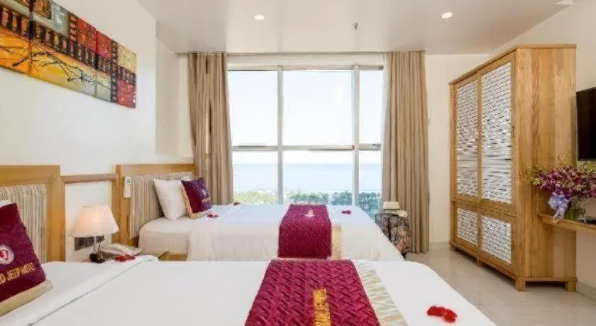 Bed in Grand Jeep Hotel Danang