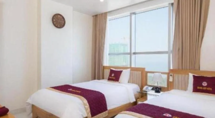 Bed in Grand Jeep Hotel Danang