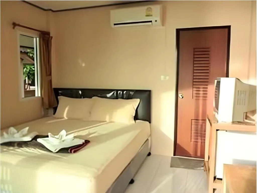 Bed in Sea Flower Resort