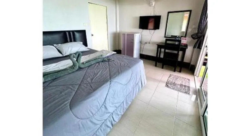 Bed in Sea Flower Resort