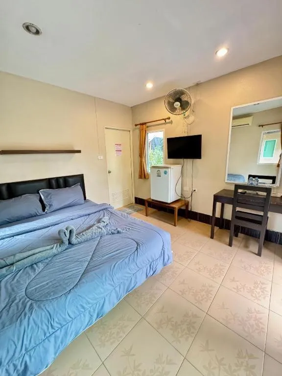 Bed in Sea Flower Resort