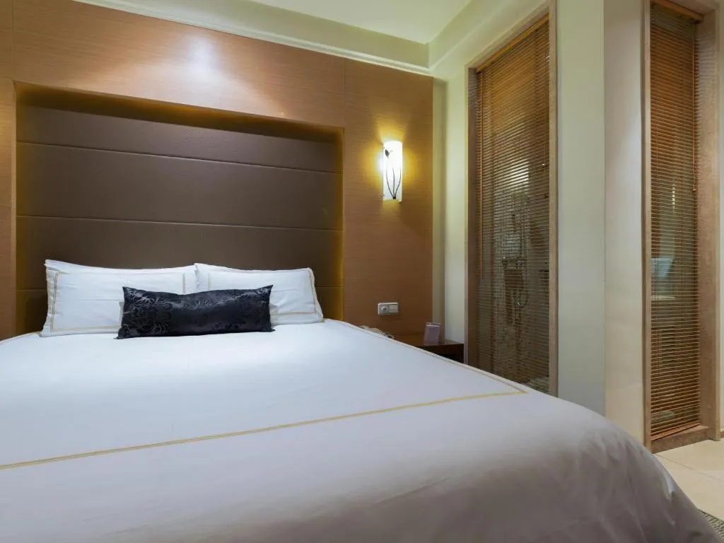 Bed in Huana Hotel Minhang Shanghai