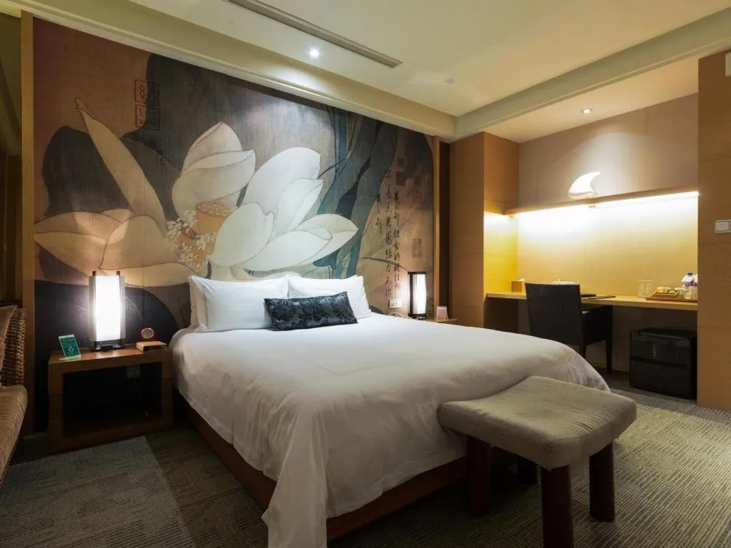 Bed in Huana Hotel Minhang Shanghai