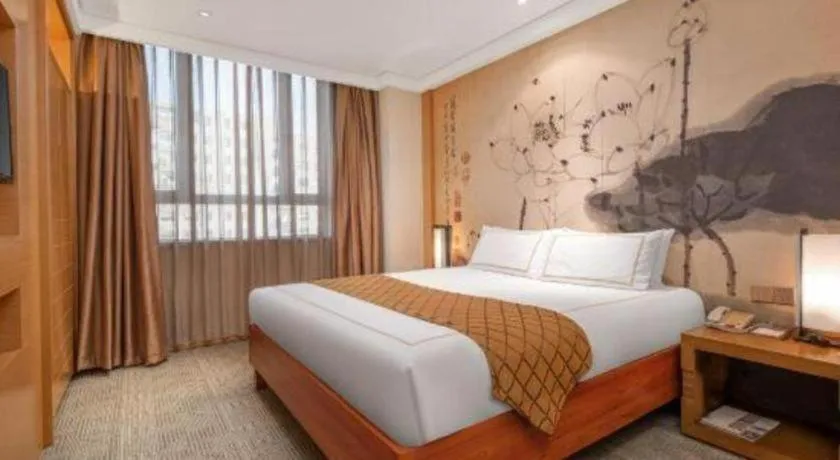 Bed in Huana Hotel Minhang Shanghai