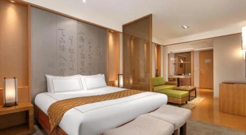 Bed in Huana Hotel Minhang Shanghai