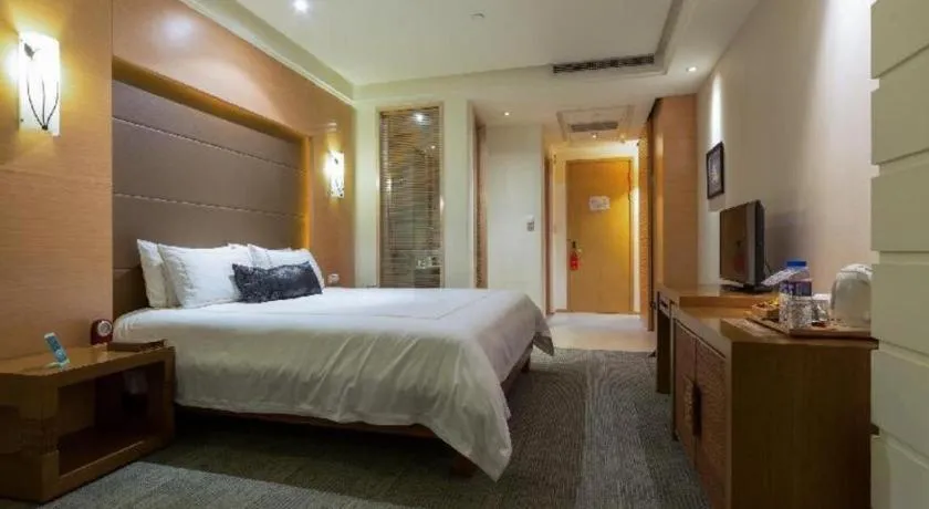 Bed in Huana Hotel Minhang Shanghai