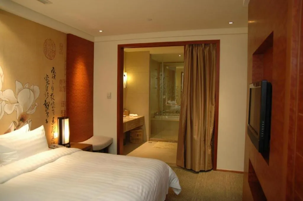 Bed in Huana Hotel Minhang Shanghai