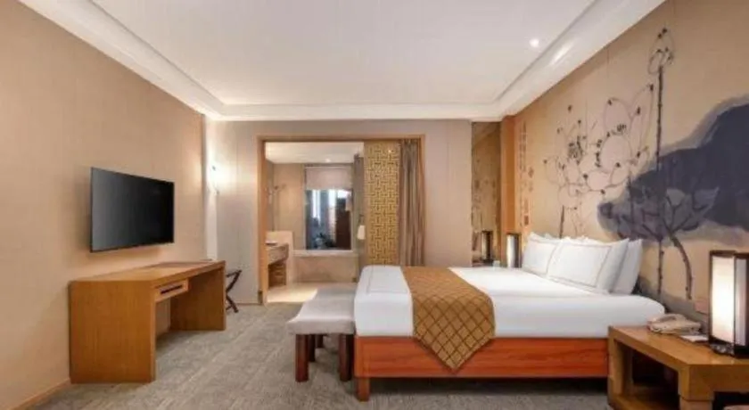 Bed in Huana Hotel Minhang Shanghai