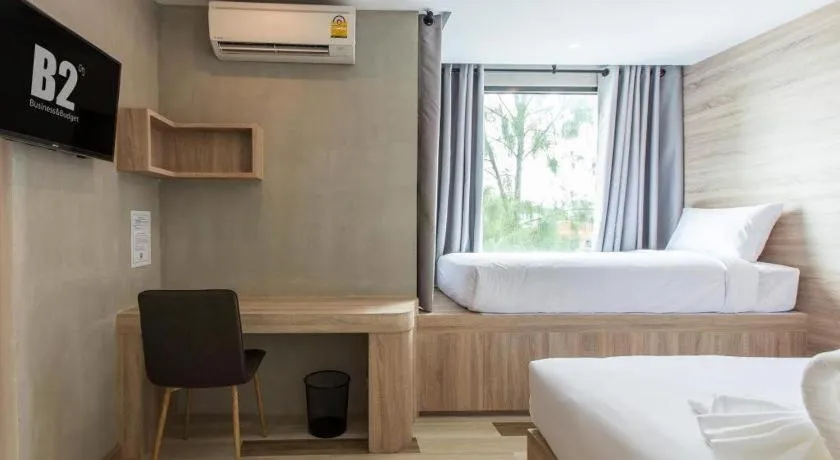 Bed in B2 Ubon Premier Hotel