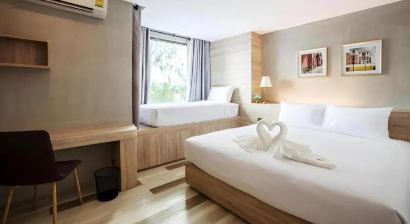 Bed in B2 Ubon Premier Hotel