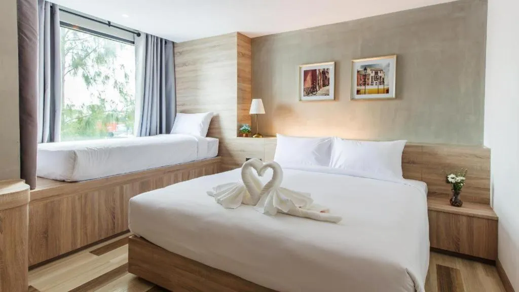 Bed in B2 Ubon Premier Hotel