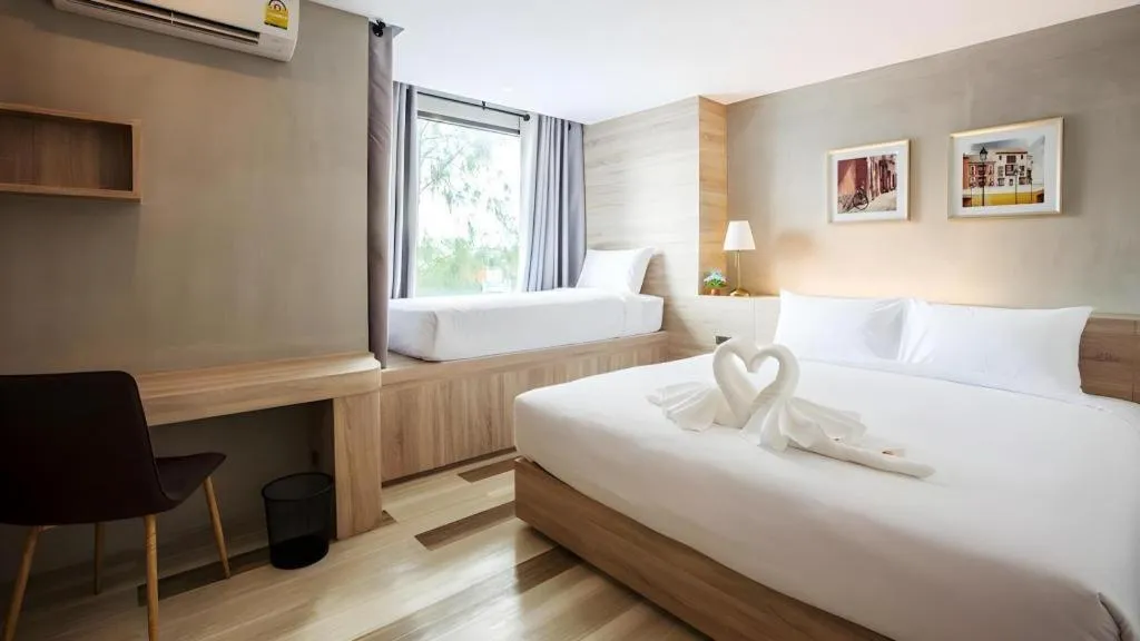 Bed in B2 Ubon Premier Hotel